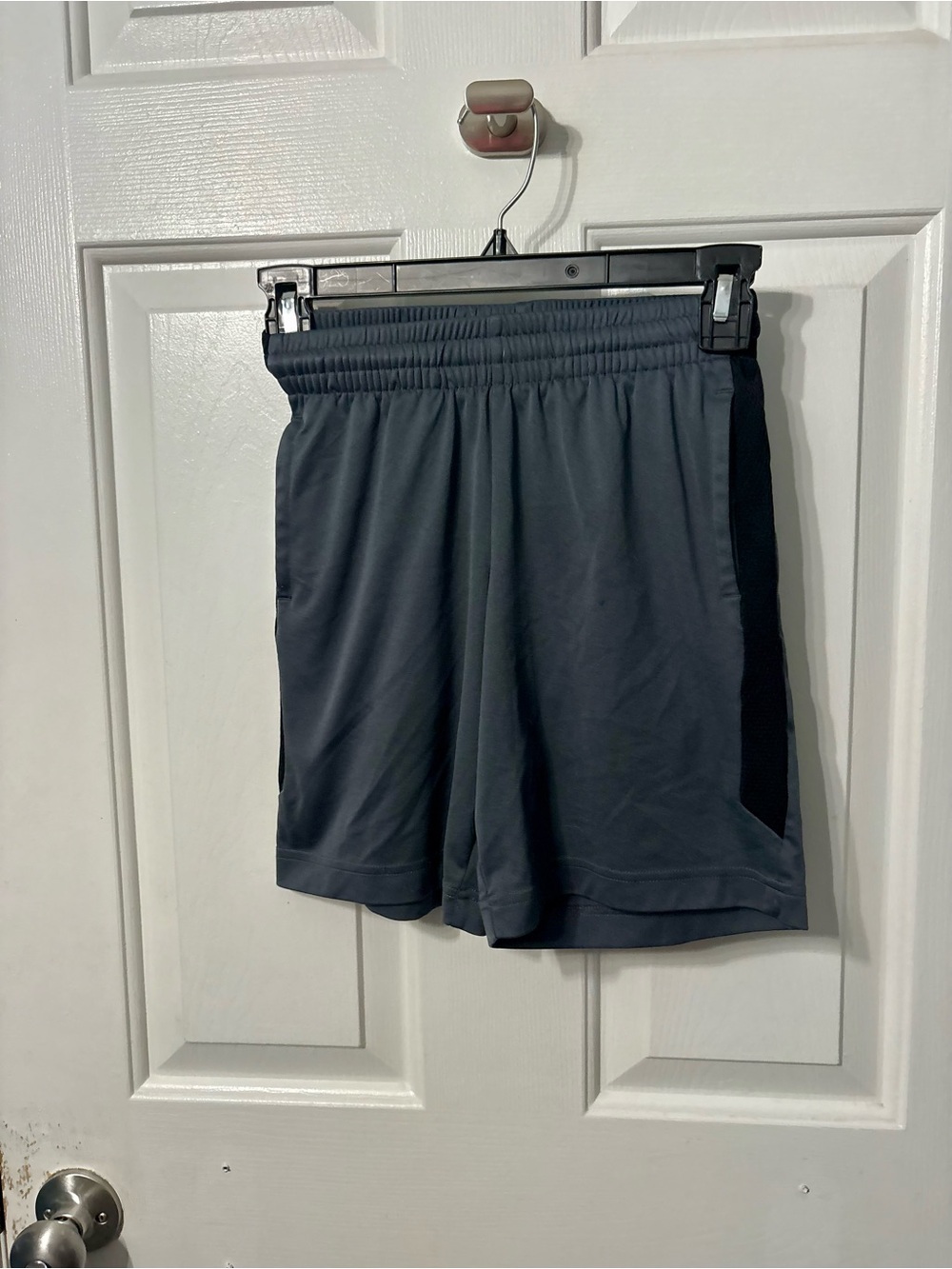 tek gear Boy’s Athletic Shorts in Charcoal and Black